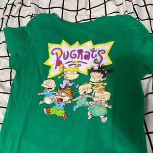 green cartoon shirt